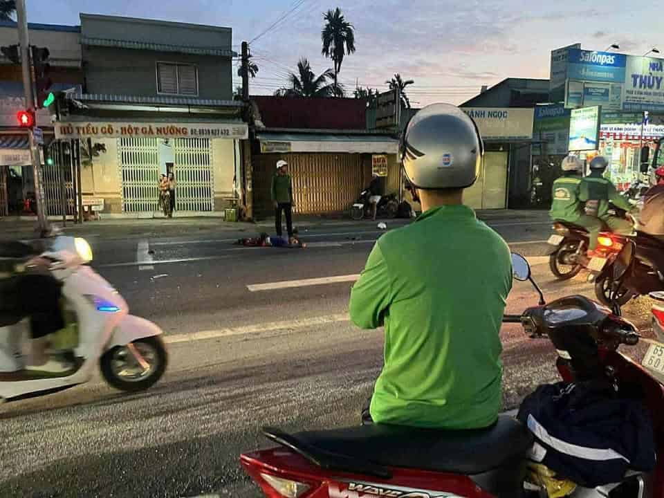 Hiện trường vụ va chạm